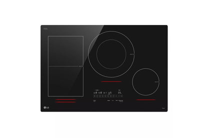 LG CBIH3017BE LG 30"" Smart Induction Cooktop With Ultraheat 5.0KW Element