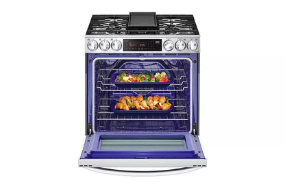 LG LSGL6335F 6.3 Cu Ft. Smart Wi-fi Enabled Probake Convection Instaview G...