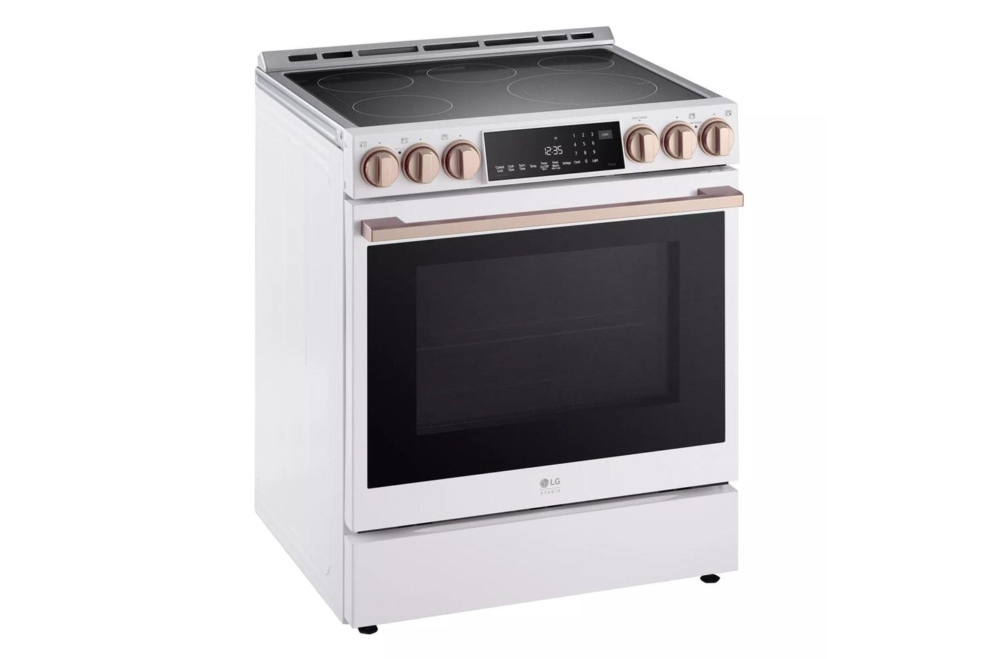 LG LSES6338N LG Studio 6.3 Cu. Ft. Instaview Electric Slide-in Range With PRO...