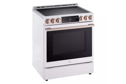 LG LSES6338N LG Studio 6.3 Cu. Ft. Instaview Electric Slide-in Range With PRO...