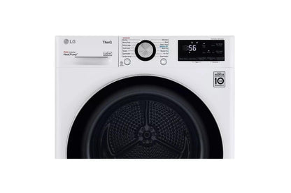 LG DLHC1455W 4.2 CU.FT. Smart Wi-fi Enabled Compact Front Load Dryer With Dual I...