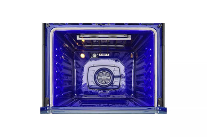 LG LSEL6333D 6.3 Cu Ft. Smart Wi-fi Enabled Fan Convection Electric Slide-in RAN...