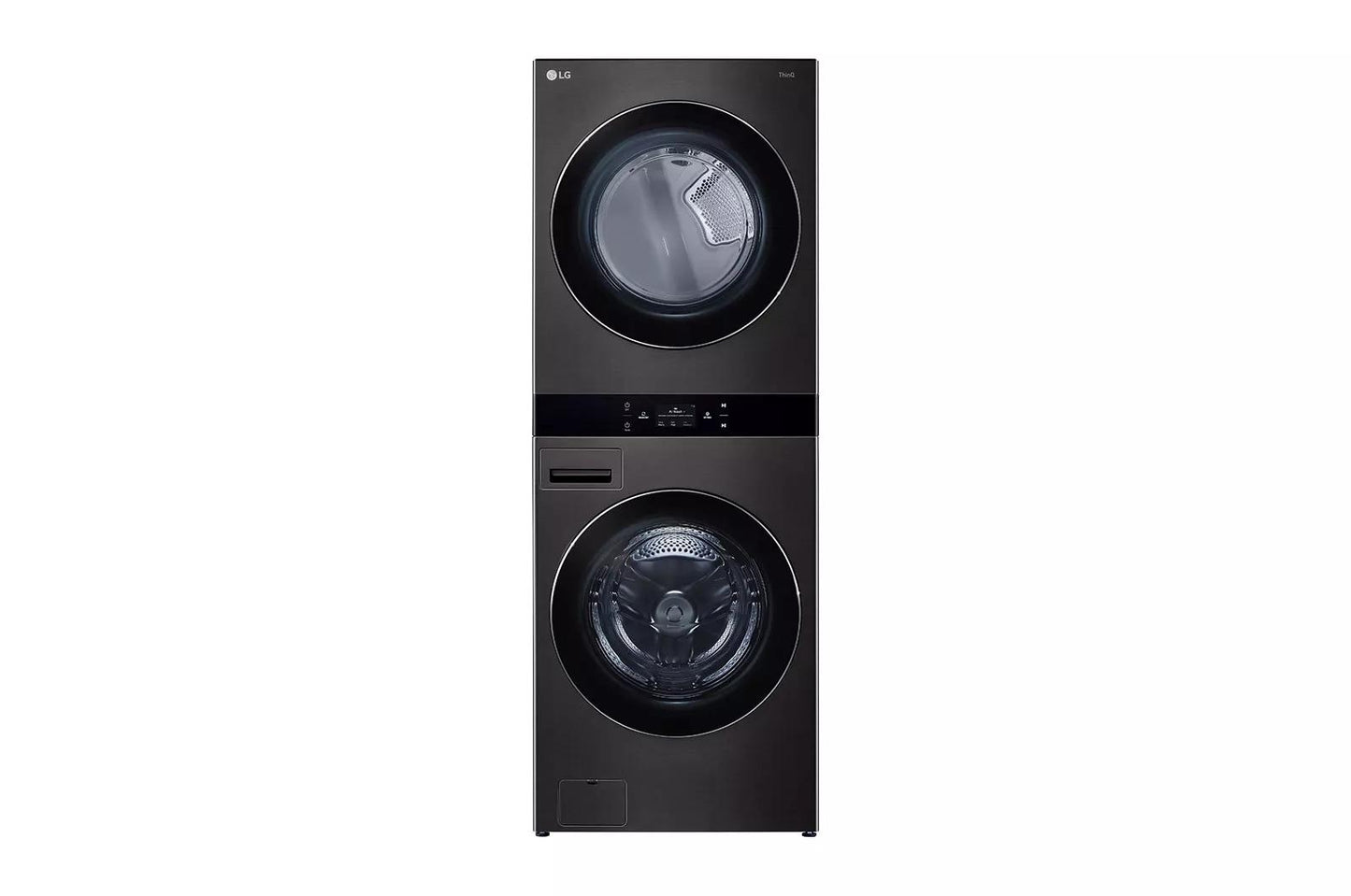 LG WKEX300HBA LG Washtower Smart Front Load 5.0 Cu. Ft. Washer and 7.4 Cu. FT...