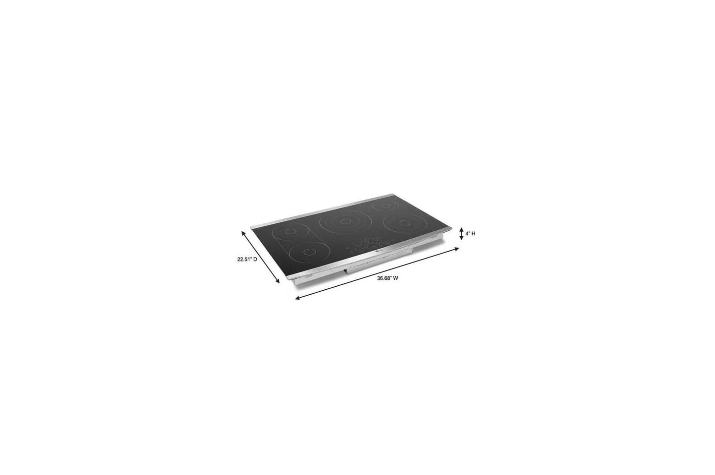 LG LSCE365ST LG Studio Series-36"" Radiant Cooktop
