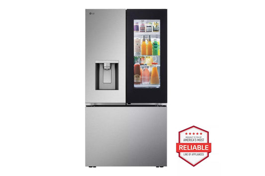 LG LF26C6360S 26 Cu. Ft. Smart Counter-depth Max French Door Refrigerator WIT...