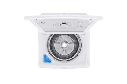 LG WT6105CW 4.1 Cu. Ft. Capacity Top Load Washer With Agitator and Slamproof GL...