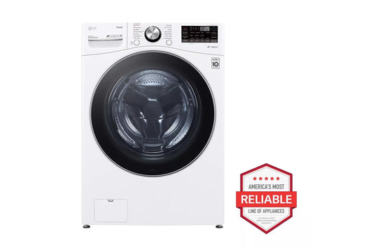 LG WM4200HWA 5.0 Cu. Ft. MEGA Capacity Smart Wi-fi Enabled Front Load Washer WIT...