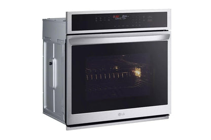 LG WSEP4723F LG 4.7 Cu. Ft. Smart Wall Oven With Convection and Air Fry