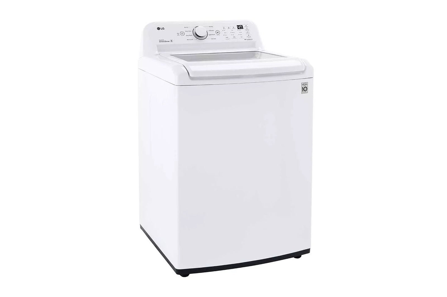 LG WT7000CW 4.5 Cu. Ft. Ultra Large Capacity Top Load Washer With TURBODRUM...