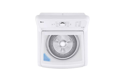 LG WT6105CW 4.1 Cu. Ft. Capacity Top Load Washer With Agitator and Slamproof GL...