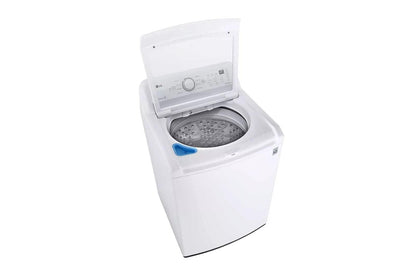 LG WT7000CW 4.5 Cu. Ft. Ultra Large Capacity Top Load Washer With TURBODRUM...