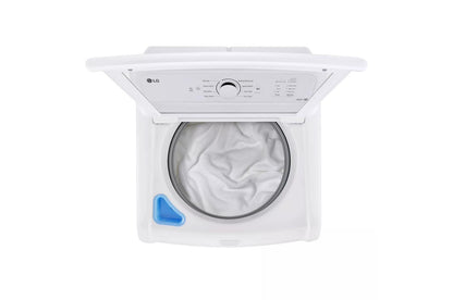 LG WT6100CW 4.3 Cu. Ft. Ultra Large Capacity Top Load Washer With TURBODRUM...