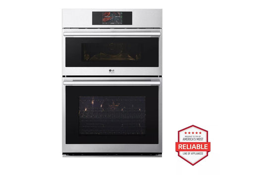 LG WCES6428F LG Studio 1.7/4.7 Cu. Ft. Combination Double Wall Oven With Air Fry