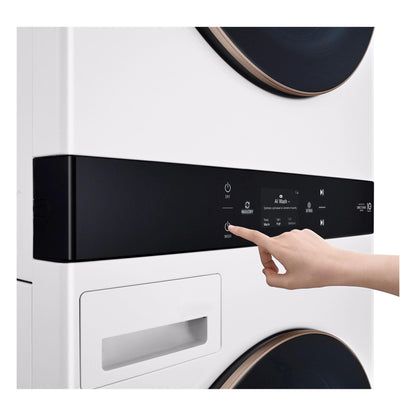 LG SWWE50W4 LG Studio Washtower Smart Front Load 5.0 Cu. Ft. Washer and 7.4...