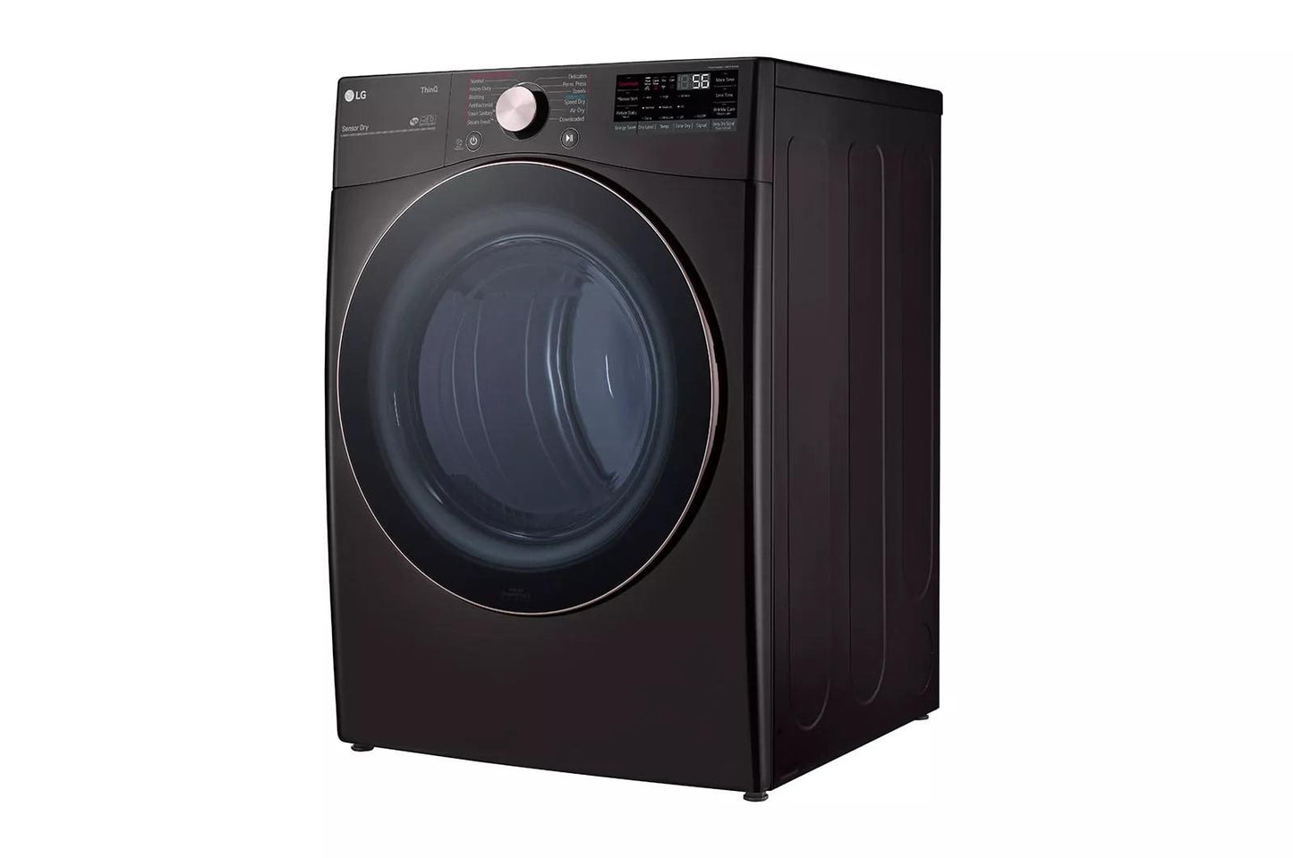 LG DLGX4001B 7.4 Cu. Ft. Ultra Large Capacity Smart Wi-fi Enabled Front Load GAS...