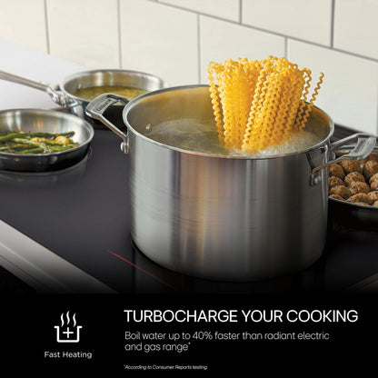 LG CBIH3013BE LG 30"" Smart Induction Cooktop With Ultraheat 4.3KW Element