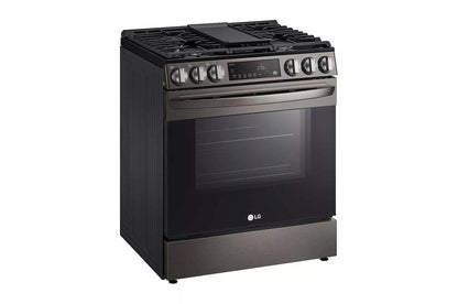 LG LSGL5833D 5.8 Cu Ft. Smart Wi-fi Enabled Fan Convection Gas Slide-in Range WI...