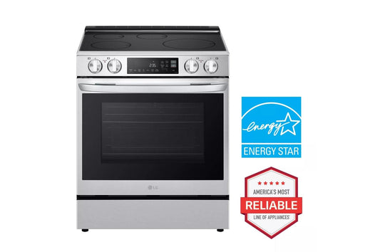 LG LSIL6334FE 6.3 Cu. Ft. Smart Induction Slide-in Range With Probake CONVECTION(...
