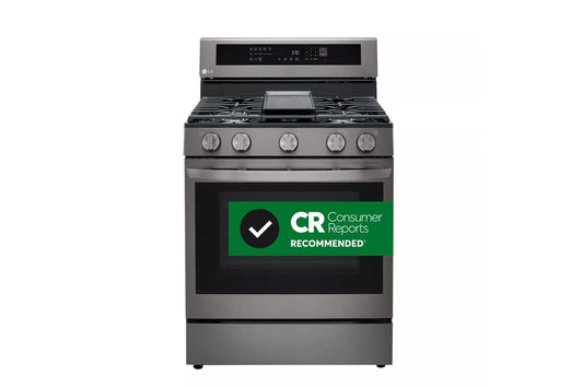 LG LRGL5825D LG 5.8 Cu Ft. Gas Single Thinq Instaview Range With Air Fry