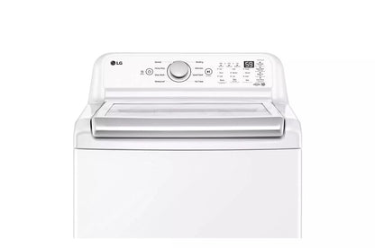 LG WT7155CW 4.8 Cu. Ft. MEGA Capacity Top Load Washer With 4-way Agitator &...