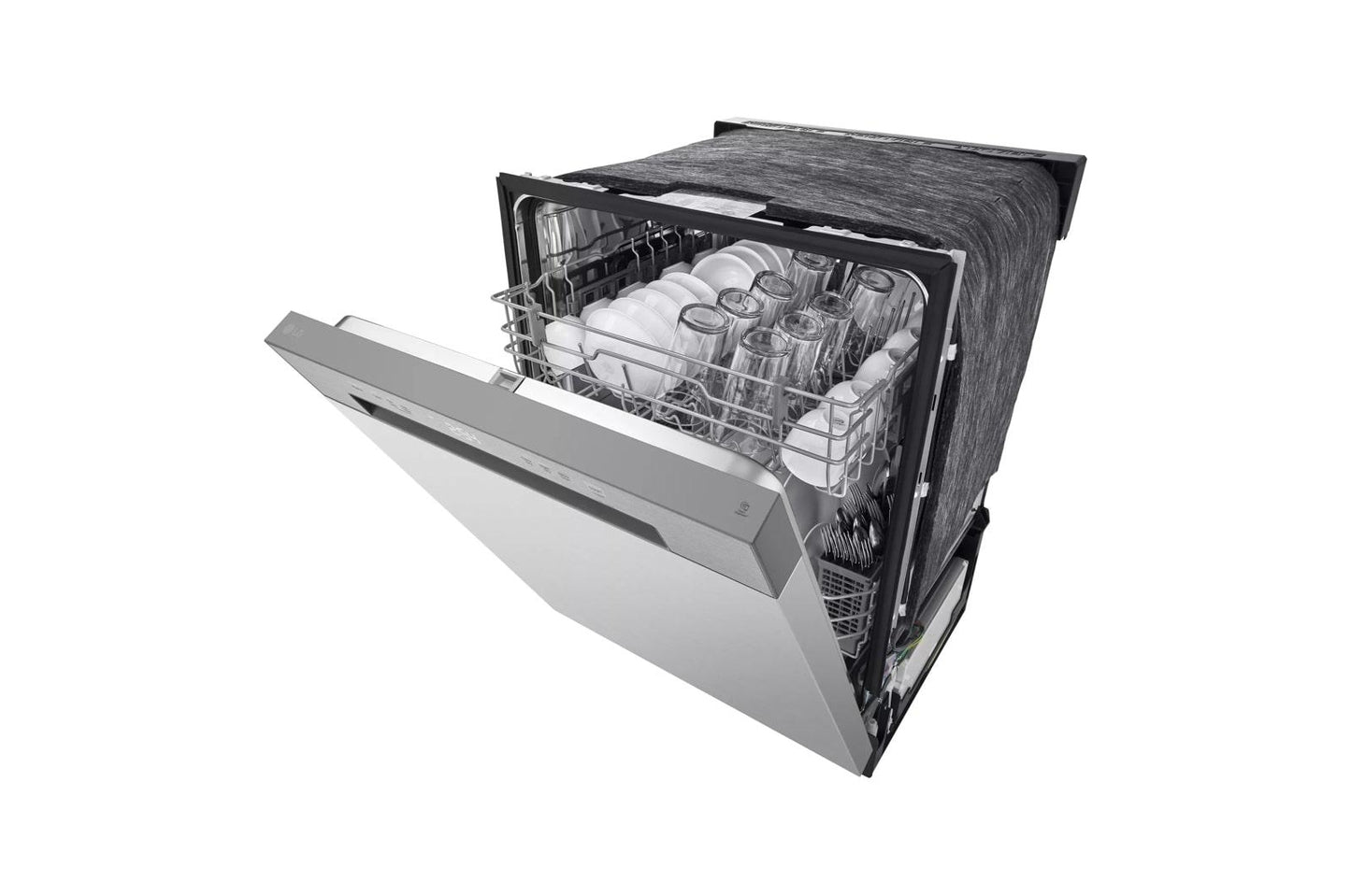 LG LDFC2423V Front Control Dishwasher With Lodecibel Operation and Dynamic Dry