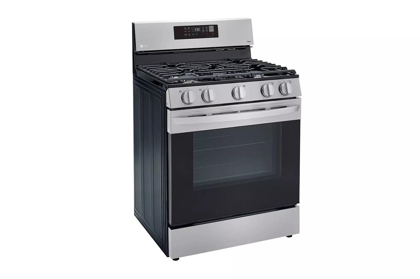 LG LRGL5823S 5.8 Cu Ft. Smart Wi-fi Enabled Fan Convection Gas Range With Air FR...