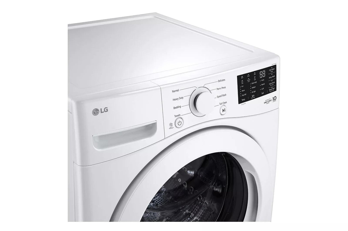 LG WM3470CW LG 5.0 Cu. Ft. MEGA Capacity Front Load Washer