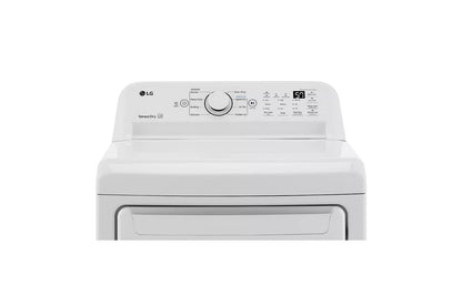 LG DLG7001W 7.3 Cu. Ft. Ultra Large Capacity Top Load Gas Dryer With Sensor DRY...