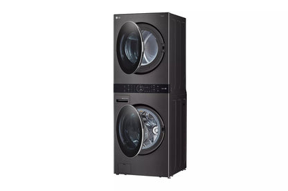 LG WKEX200HBA Single Unit Front Load LG Washtower With Center Control 4.5...