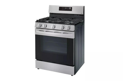LG LRGL5823S 5.8 Cu Ft. Smart Wi-fi Enabled Fan Convection Gas Range With Air FR...