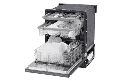 LG LDPH5554D Smart Top-control Dishwasher With 1-hour Wash & Dry, Quadwash PR...