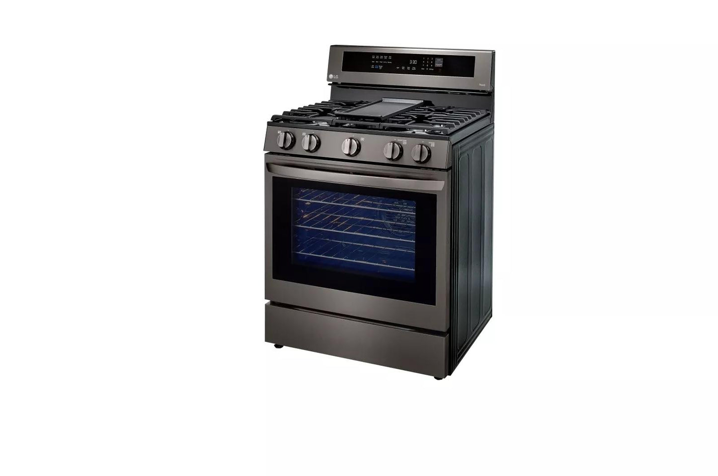 LG LRGL5825D LG 5.8 Cu Ft. Gas Single Thinq Instaview Range With Air Fry