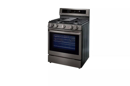 LG LRGL5825D LG 5.8 Cu Ft. Gas Single Thinq Instaview Range With Air Fry