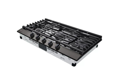 LG CBGJ3623D LG 36"" Gas Cooktop With Ultraheat 20k BTU Burner