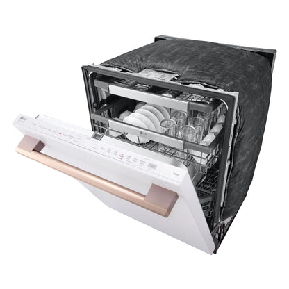 LG SDWB24W3 LG Studio Smart Top Control Dishwasher With 1-hour Wash & Dry, QUAD...