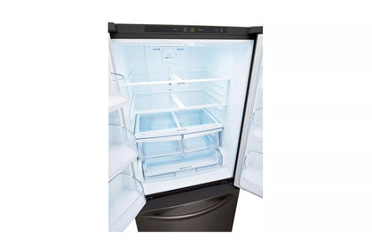 LG LFCS22520D LG Black Stainless Steel Series 21 Cu. Ft. Large Capacity 30"" Wide ...