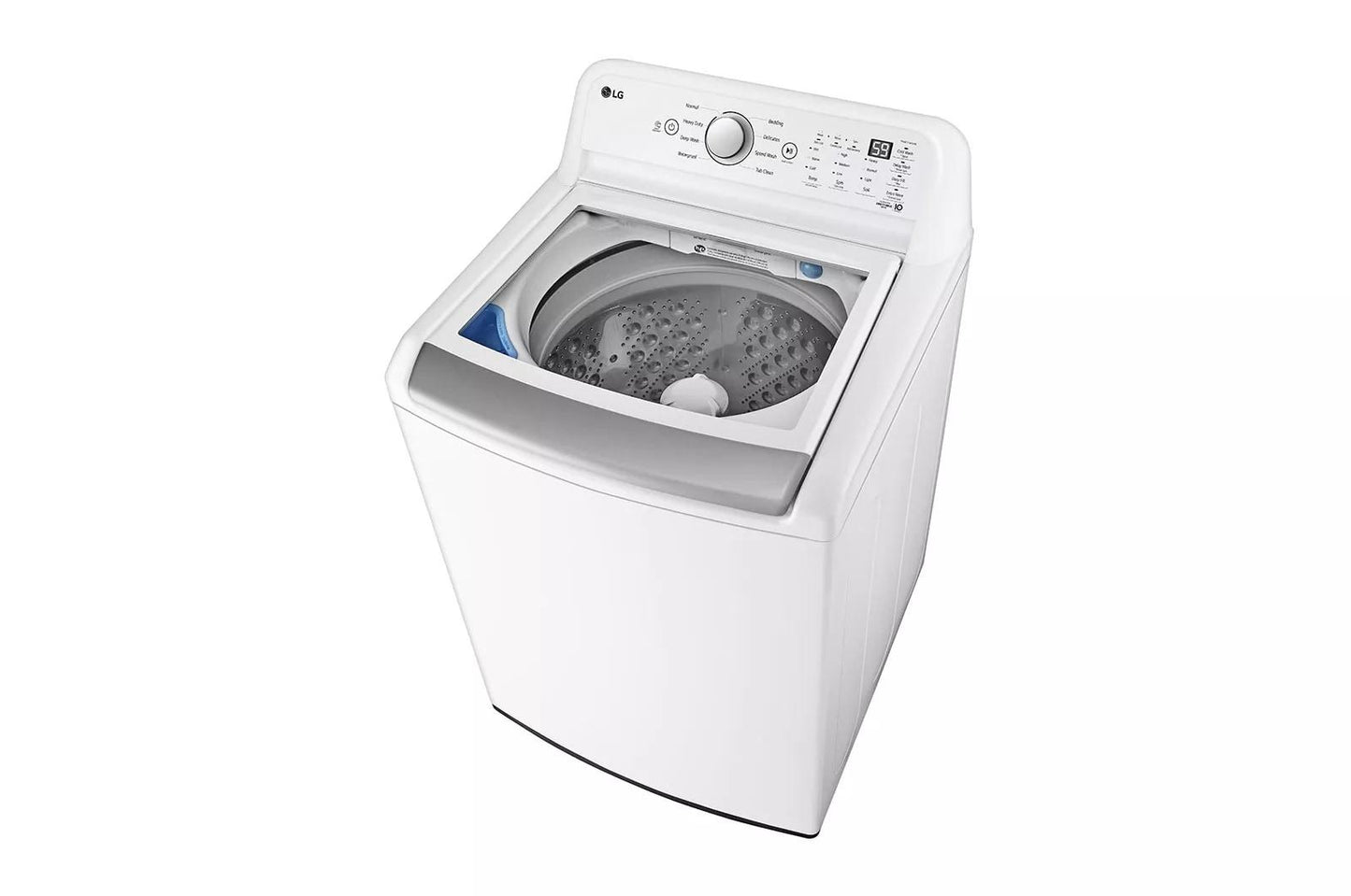 LG WT7155CW 4.8 Cu. Ft. MEGA Capacity Top Load Washer With 4-way Agitator &...