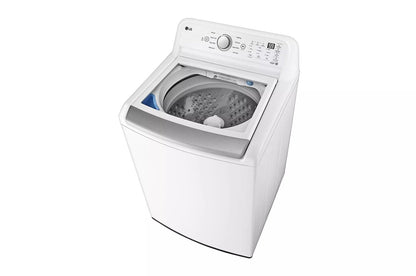 LG WT7155CW 4.8 Cu. Ft. MEGA Capacity Top Load Washer With 4-way Agitator &...
