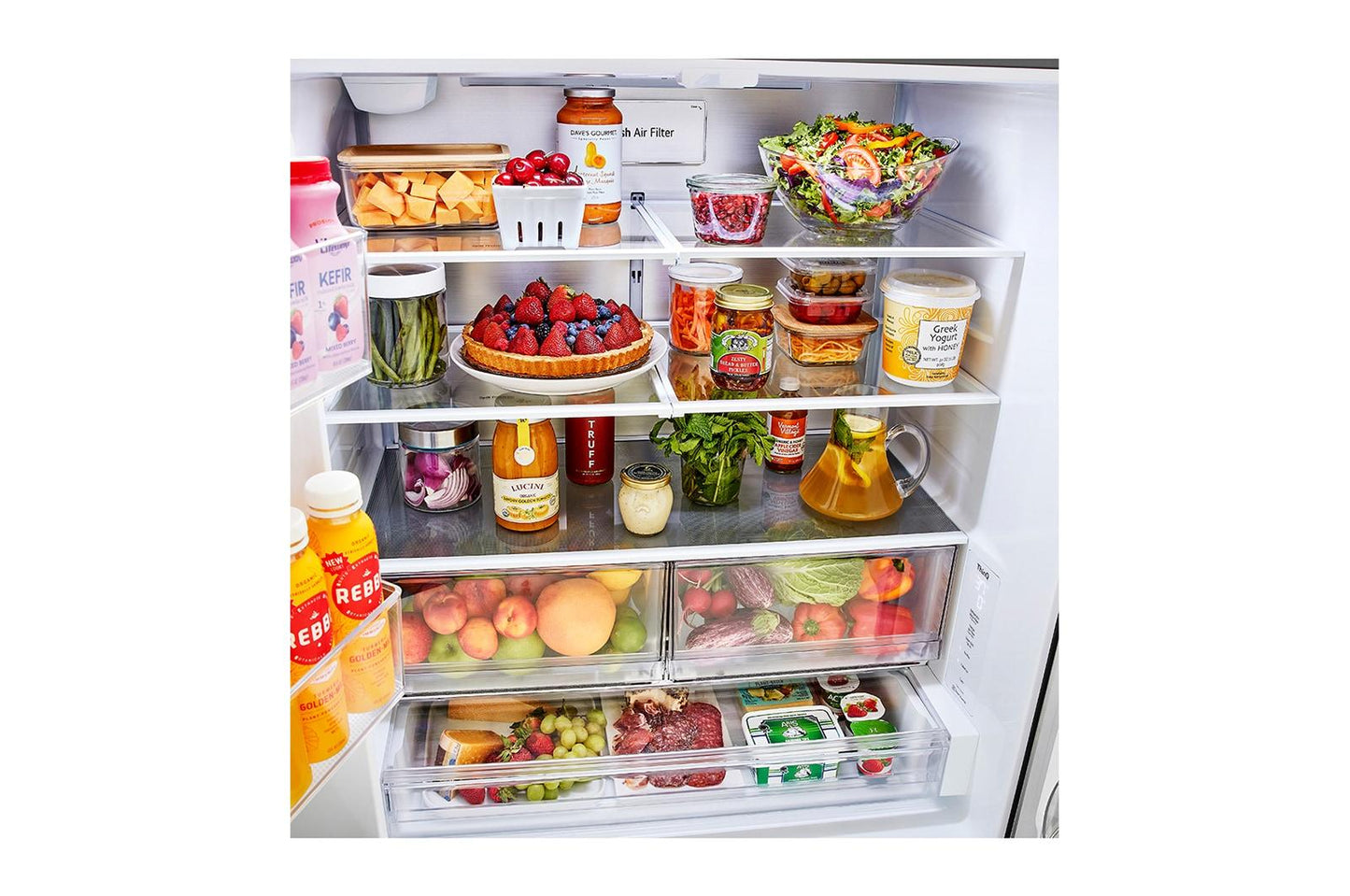 LG LRFLC2706D LG 27 Cu. Ft. Smart Counter-depth Refrigerator