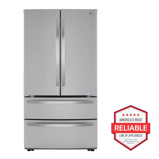 LG LMWC23626S LG 23 Cu. Ft. French Door Counter-depth Refrigerator