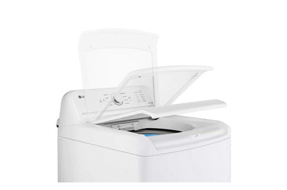 LG WT6100CW 4.3 Cu. Ft. Ultra Large Capacity Top Load Washer With TURBODRUM...