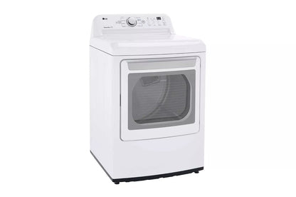 LG DLE7150W 7.3 Cu. Ft. Ultra Large Capacity Electric Dryer With Sensor Dry TEC...