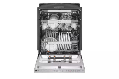LG LDPH7972S Smart Top Control Dishwasher With 1-hour Wash & Dry, Quadwash PR...