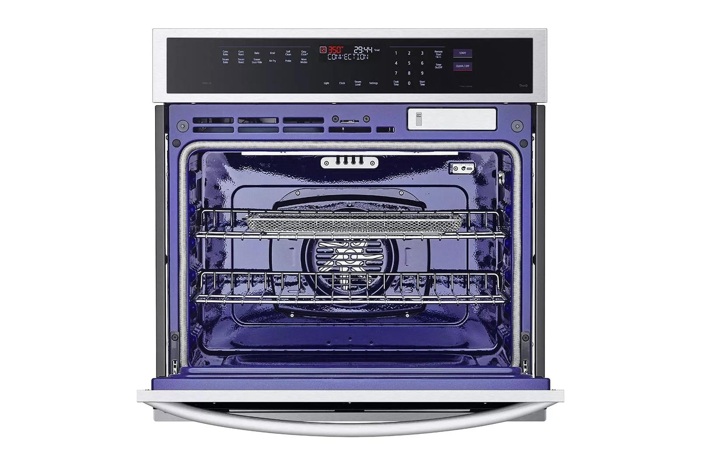 LG WSEP4727F 4.7 Cu. Ft. Smart Wall Oven With Instaview, True Convection, AIR...