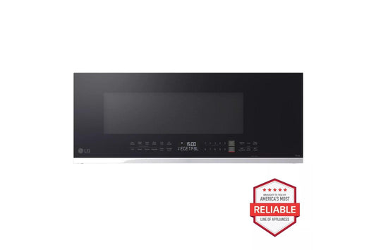 LG MVEF1337F 1.3 Cu. Ft. Smart Low Profile Over-the-range Microwave Oven With SE...