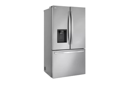 LG LRFXS3106S 31 Cu. Ft. Smart Standard-depth Max French Door Refrigerator WI...