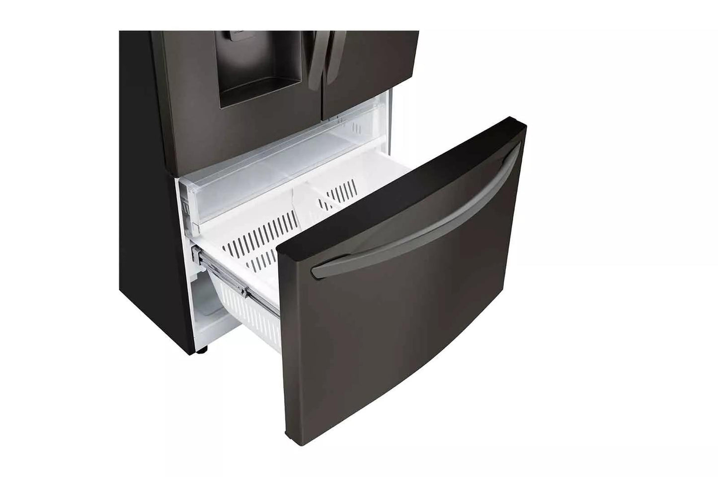 LG LRFS28XBD 28 CU.FT 3 Door French Door, Standard Depth, Ice and Water With SIN...
