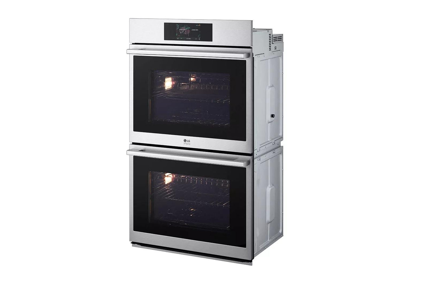 LG WDES9428F LG Studio 9.4 Cu. Ft. Smart Instaview Electric Double Built-in W...
