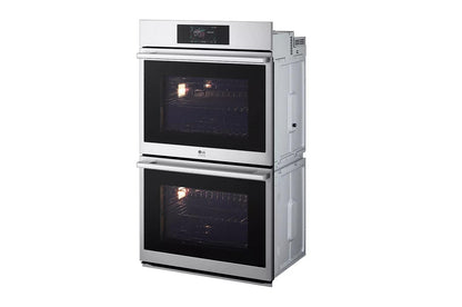 LG WDES9428F LG Studio 9.4 Cu. Ft. Smart Instaview Electric Double Built-in W...