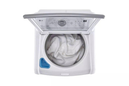 LG WT7150CW 5.0 Cu. Ft. MEGA Capacity Top Load Washer With Turbodrum TECHNO...